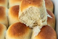 Golden Banana Bread Rolls