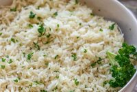 Aromatic Garlic Herb Rice
