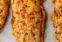 Golden Baked Chicken Fillets