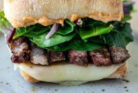 Elevated Ribeye Steak Sandwich
