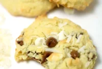 Tropical Coconut Chocolate Chip Cookies