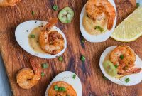 Cajun Shrimp Deviled Eggs