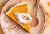 Creamy Pumpkin Pie Without Evaporated Milk