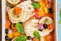 Vibrant Mediterranean Baked Fish