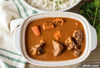 Authentic African Mafe Peanut Stew