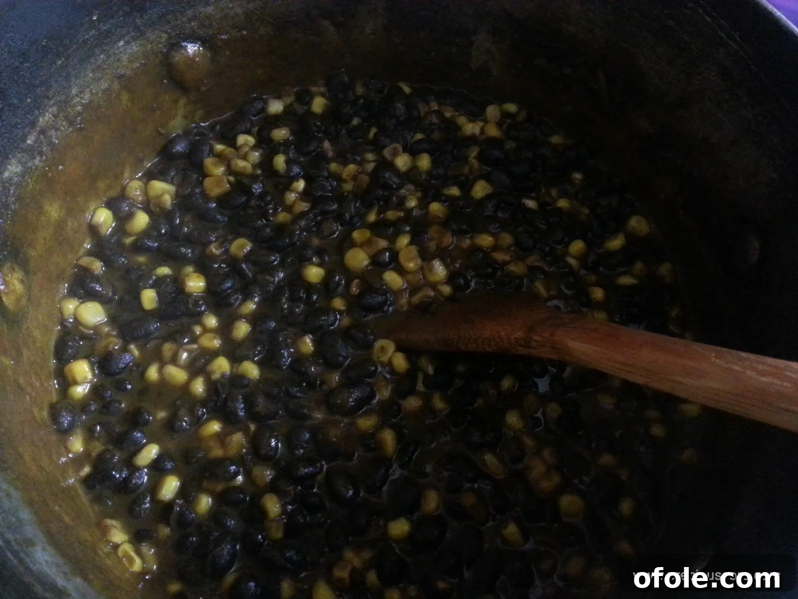 Finished Corn Chaff served warm in a bowl