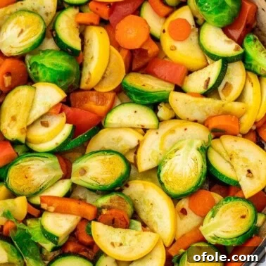 Sauteed vegetables in a braiser