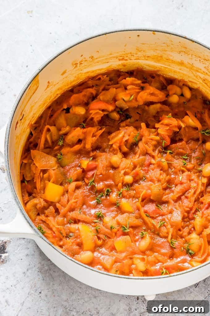 Discover Africa: 20 Irresistible Dinner Recipes 24 Colorful South African Chakalaka, a vibrant vegetable relish, vegan and gluten-free.
