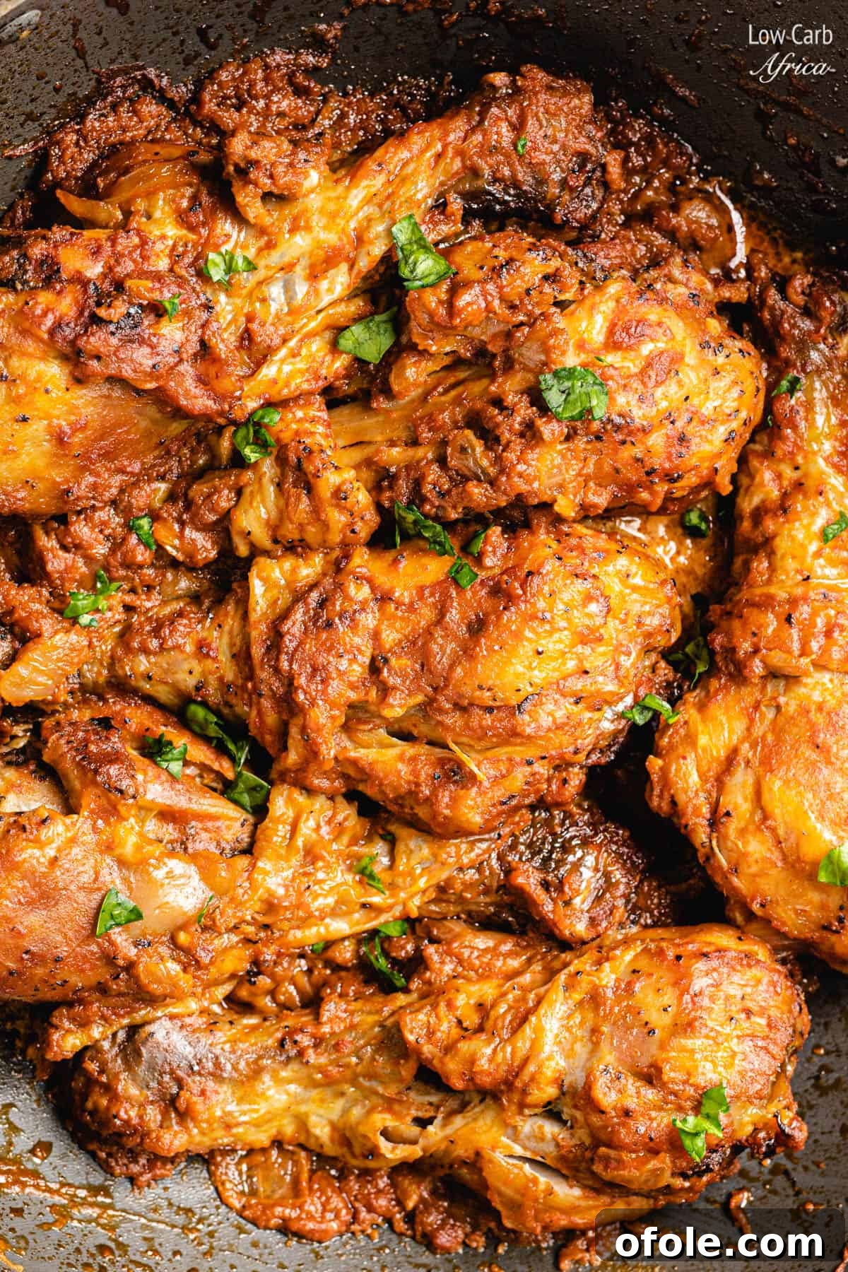 Discover Africa: 20 Irresistible Dinner Recipes 34 A dish of Moambe Chicken, a rich Congolese peanut butter chicken stew.