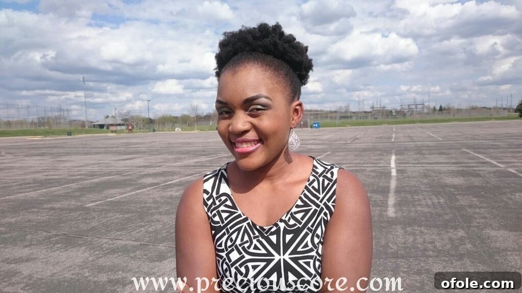 My natural hair today Current length and health of natural hair