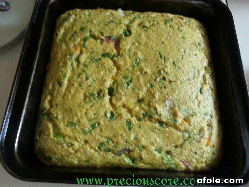 Unlock the Secret to Perfect Egg Cake 11 The finished savory egg cake, golden brown and ready to serve