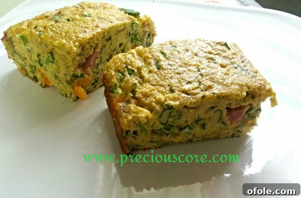 Unlock the Secret to Perfect Egg Cake 3 A whole savory egg cake, freshly baked and golden brown