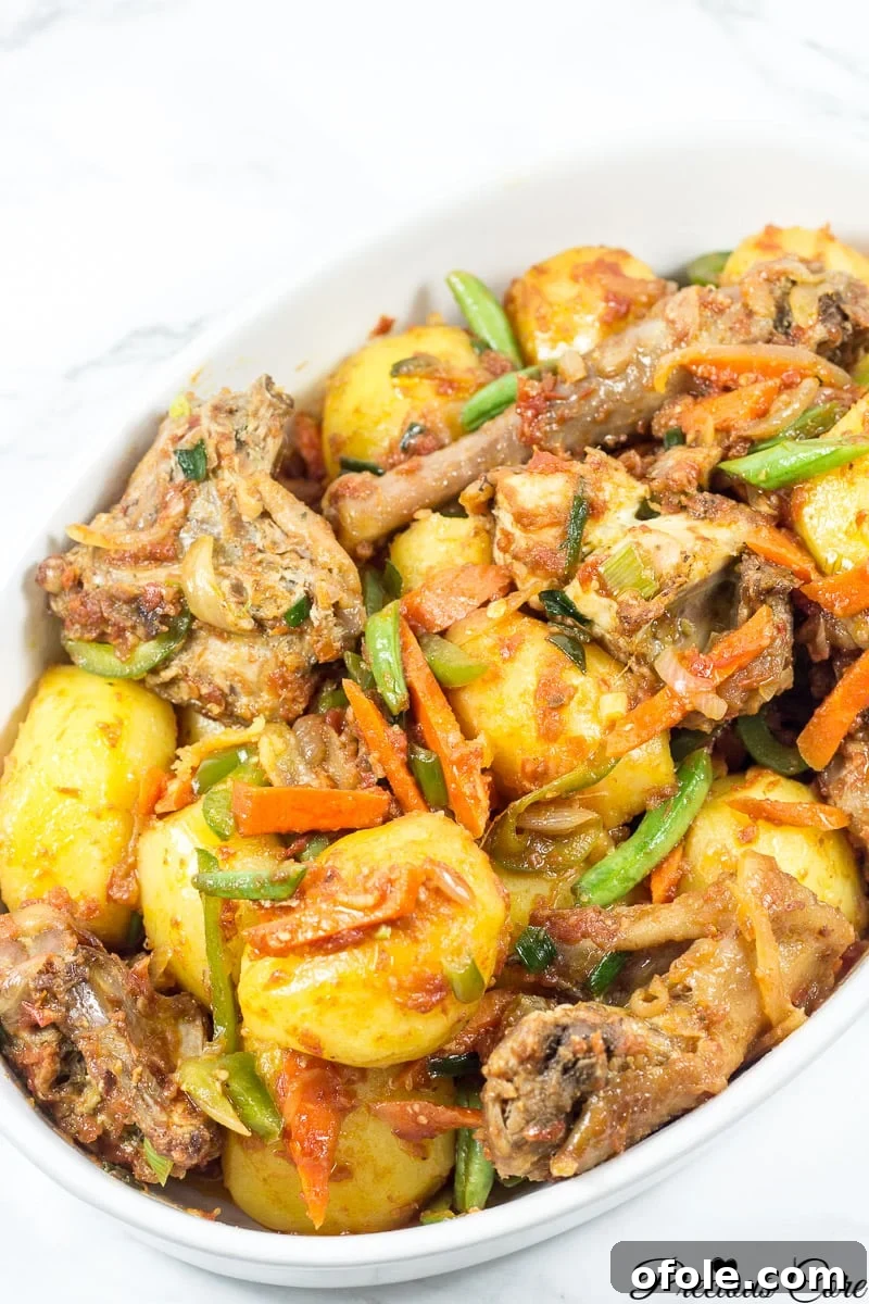 Hearty Potato Hot Pot 2 cameroon hot pot potatoes, hearty stew, fresh market ingredients