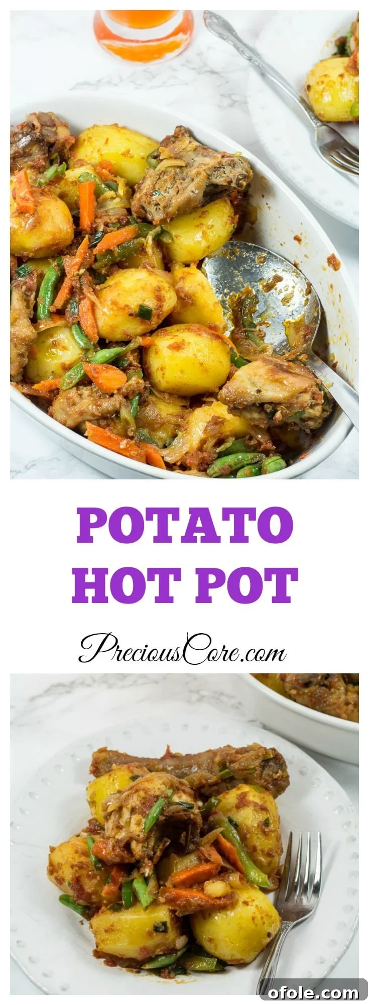Hearty Potato Hot Pot 6 how to make potato hot pot step-by-step