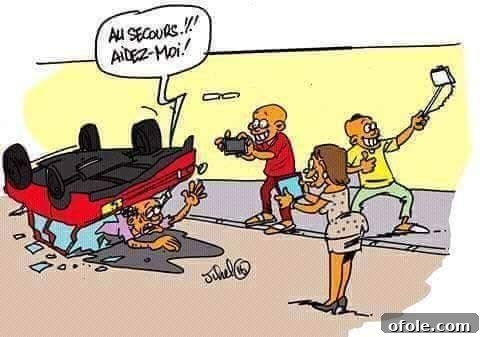Android generation meme Cameroon Humorous meme depicting priorities of the 'android generation'