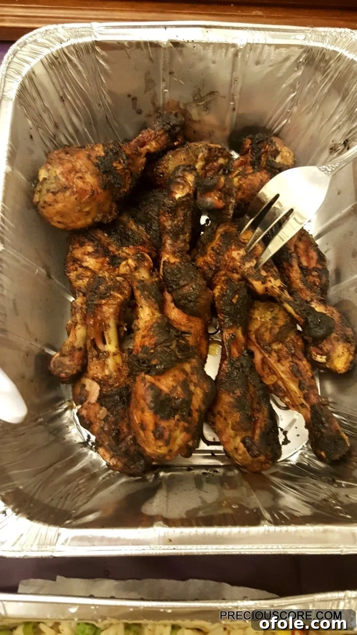 Meeting Digest 6 Charcoal grilled chicken, slightly charred but bursting with flavor, ready to be served.