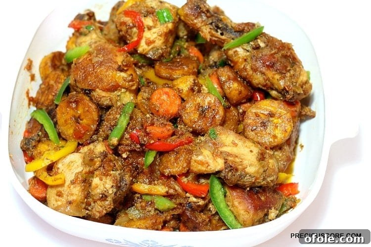 Ultimate Poulet DG Recipe 19 Poulet dg in a bowl.