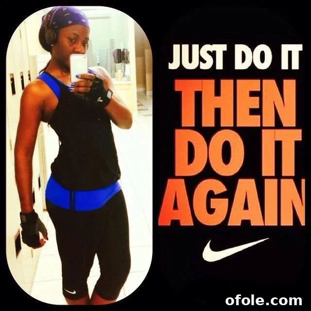 Nora G. Wokia's home workout equipment