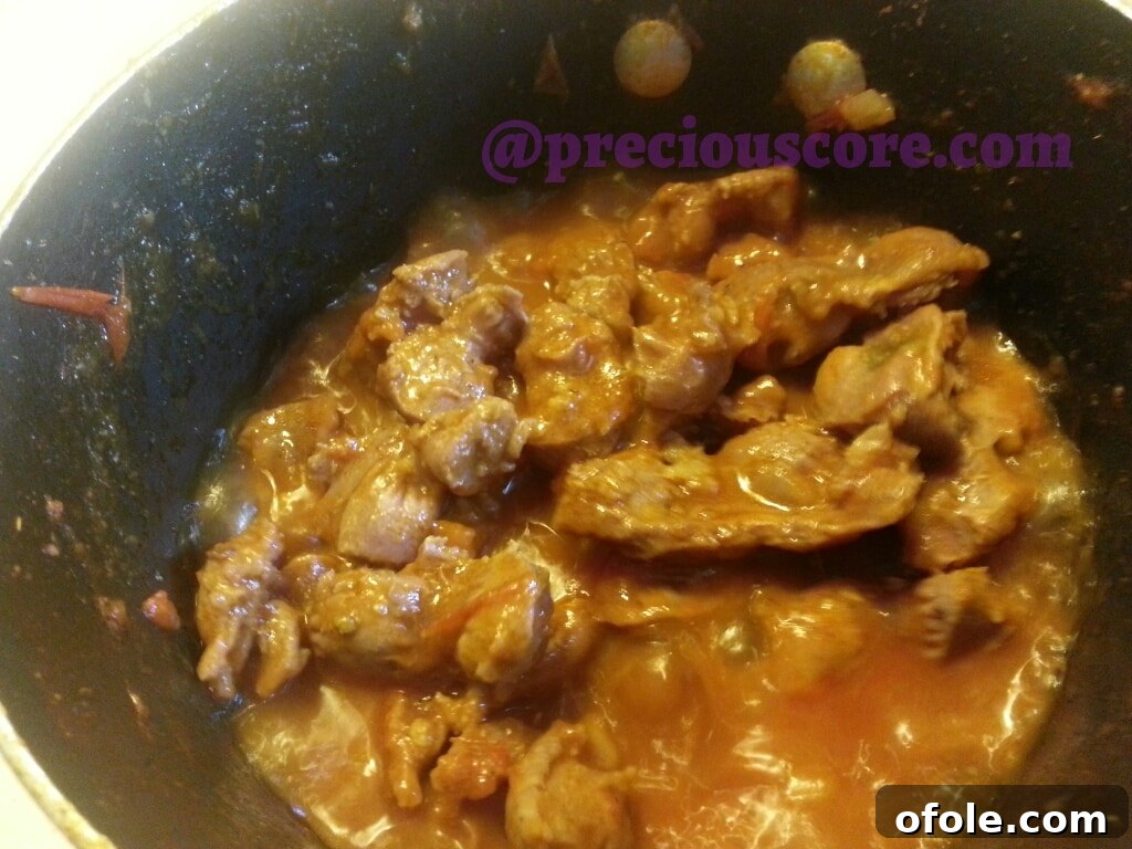 Flavorful Peppered Gizzard Delight 8 Gizzards fully coated in a rich, thick sauce