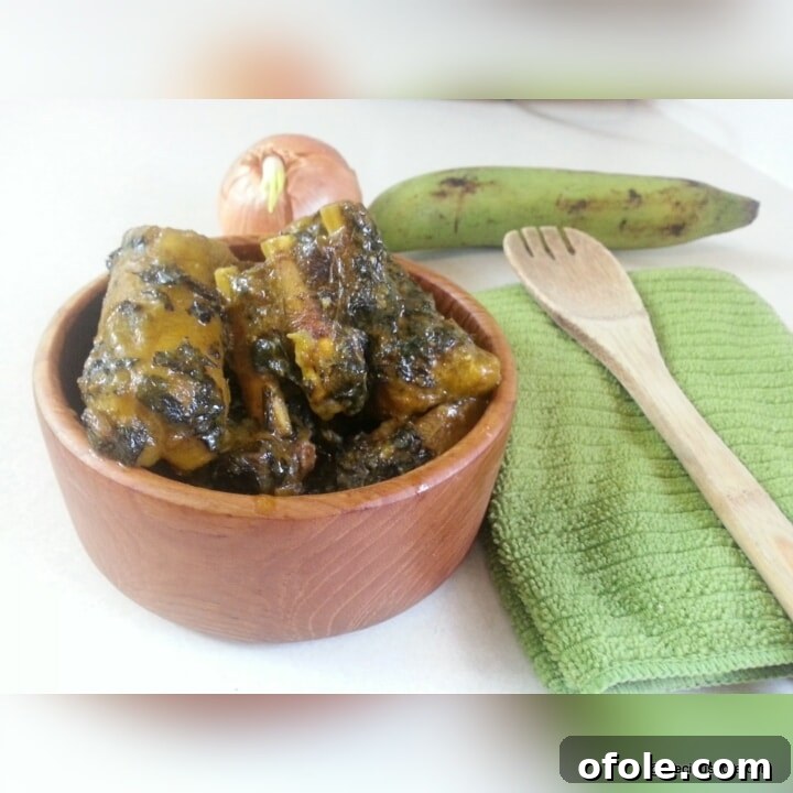 A Taste of Cameroon: Born House Plantain Recipe 3 Cameroonian Born House Planti Dish 2