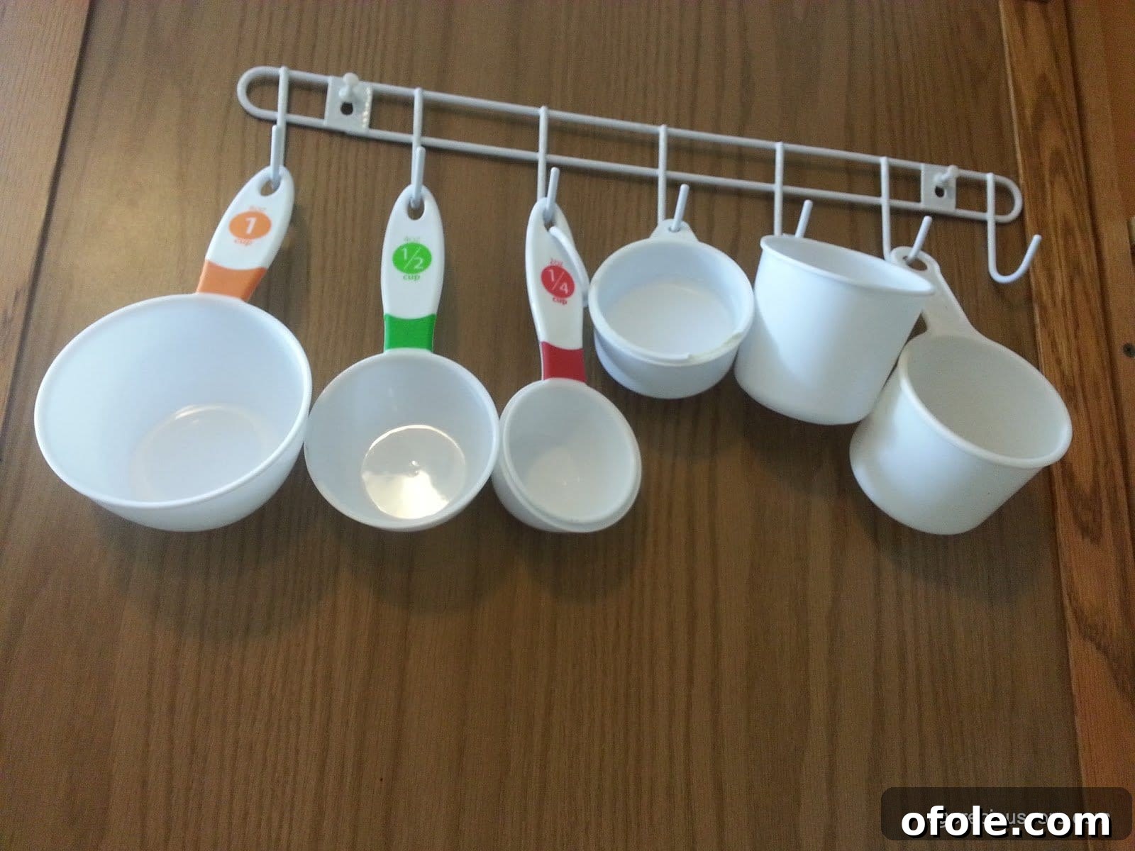 My Kitchen Reimagined 10 Measuring cups hung on a rack