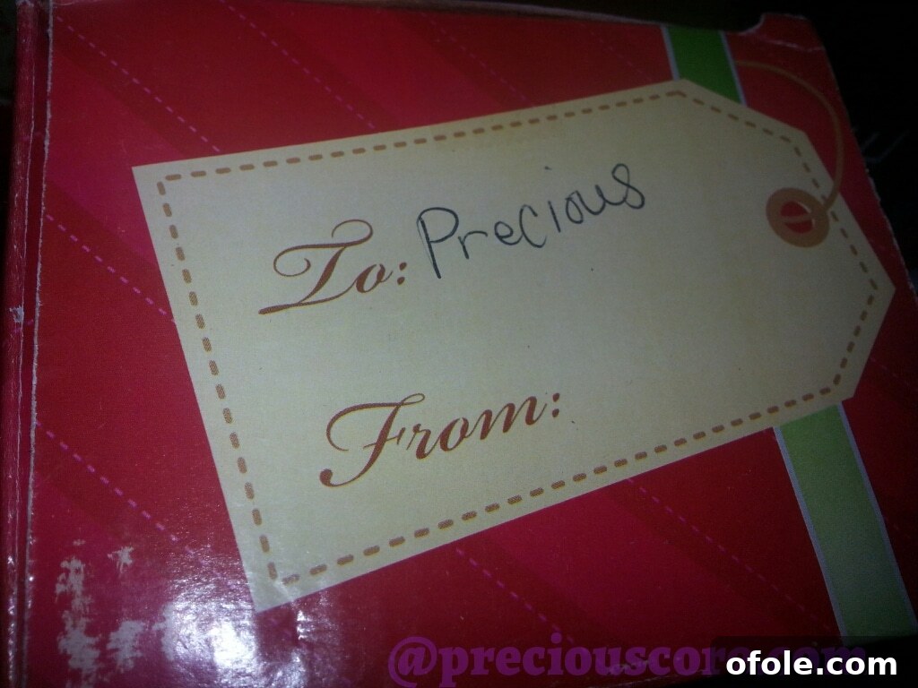 THINGS YOU WON'T BELIEVE: A SHOCKING REVELATION 7 The address labels on the gift boxes, clearly showing recipient details but no sender information, deepening the mystery.