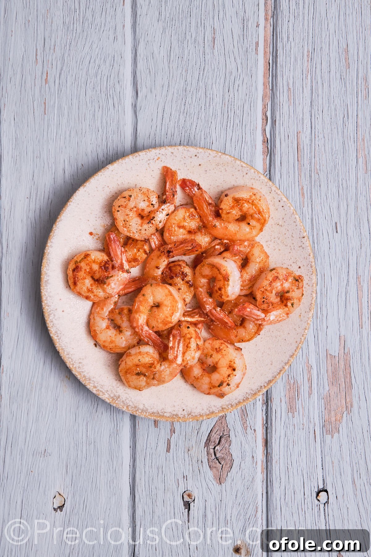 Cajun Shrimp Deviled Eggs 18 cooked shrimp.