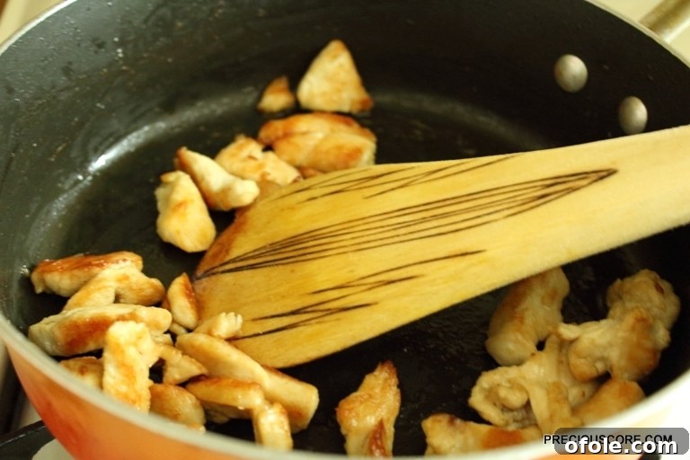 Mushrooms Sautéing in the Pan