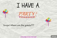 THINGS ARE HAPPENING 3 THE PARTY NO ONE ATTENDED