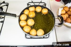 Frying Cameroonian Gateau
