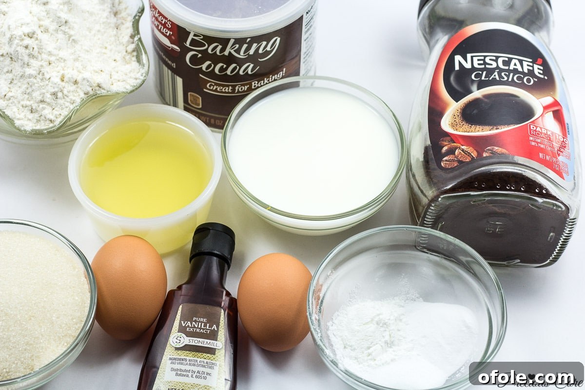 Pure Chocolate Decadence 3 chocolate cake ingredients