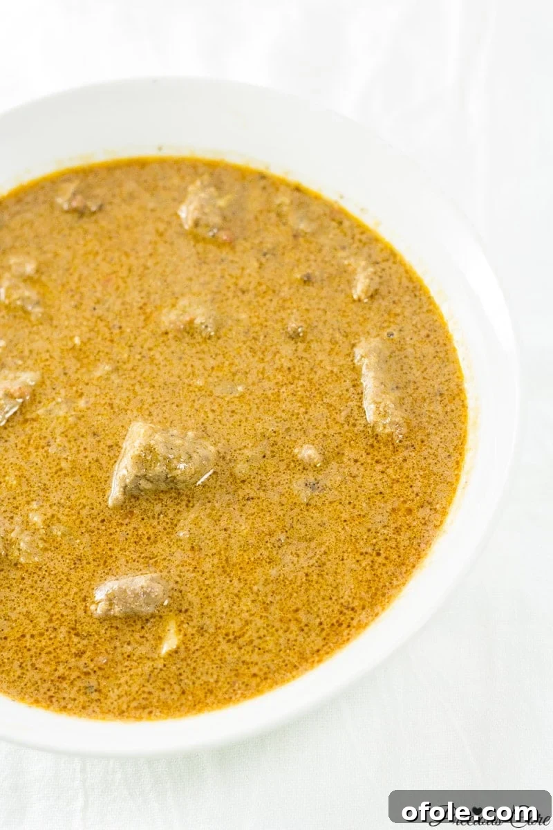Traditional African Groundnut Soup Recipe from Cameroon