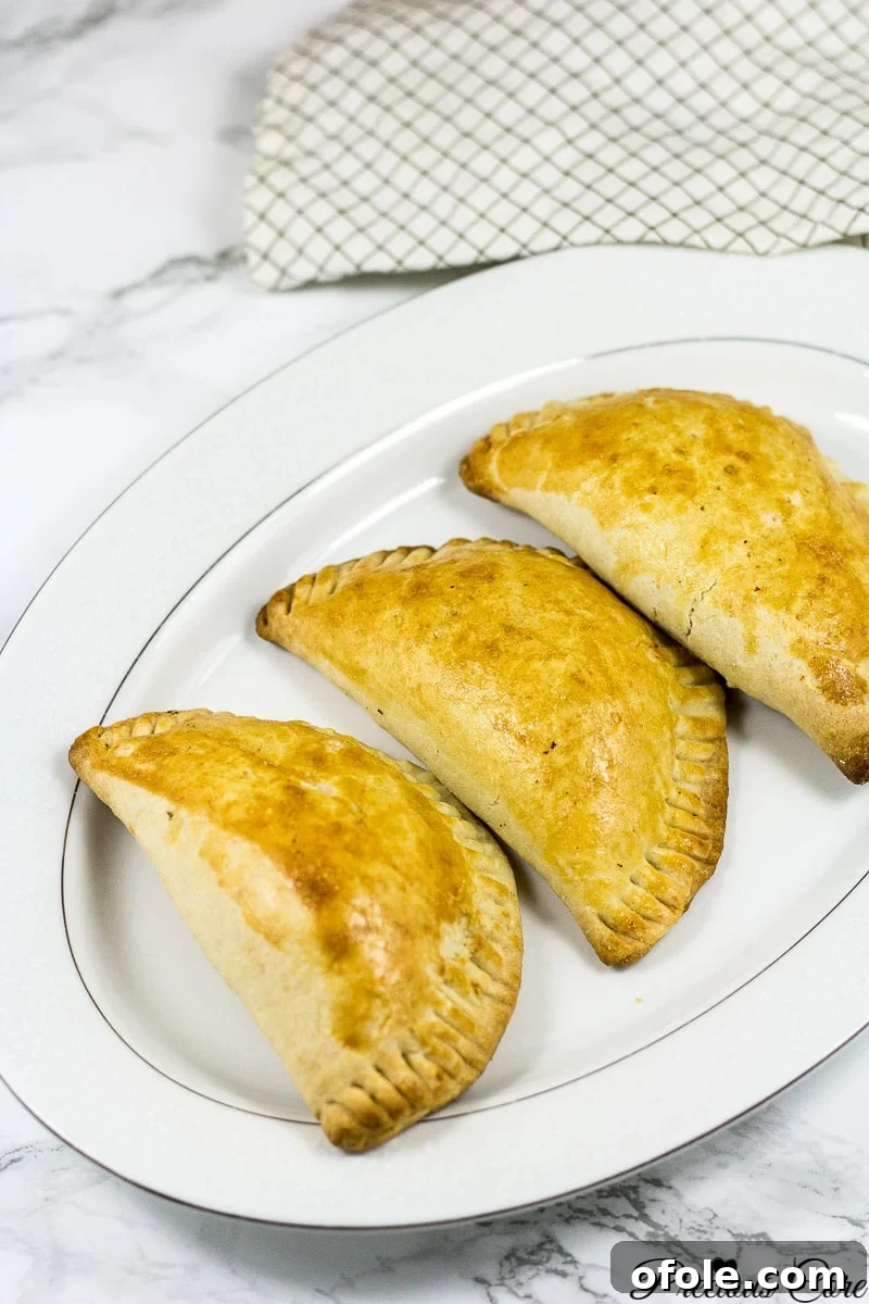 Spiced African Meat Pockets 4 Close-up of baked meat pies with a perfectly golden crust, indicating a best meat pie recipe.