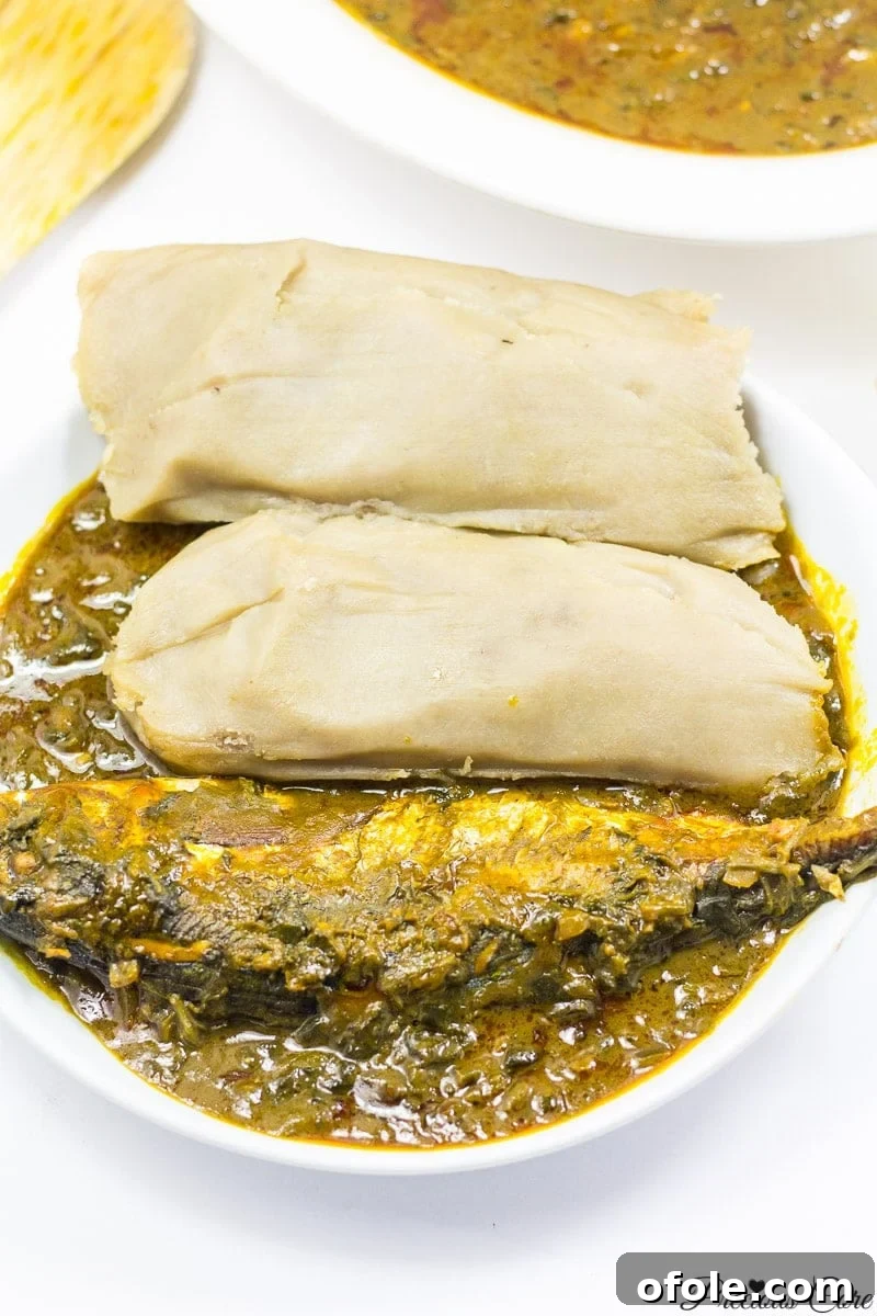 Savory Kwacoco and Palm Nut Soup 2 Delicious Kwacoco and Banga Soup, a traditional Cameroonian dish
