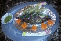 Golden Broiled Fish
