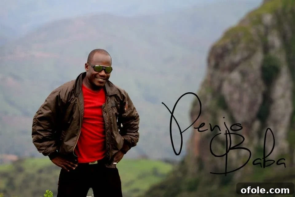 Penjo Baba offering advice to aspiring photographers