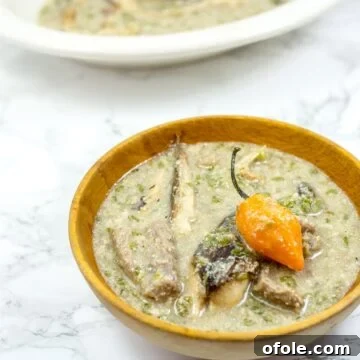 okra and egusi soup