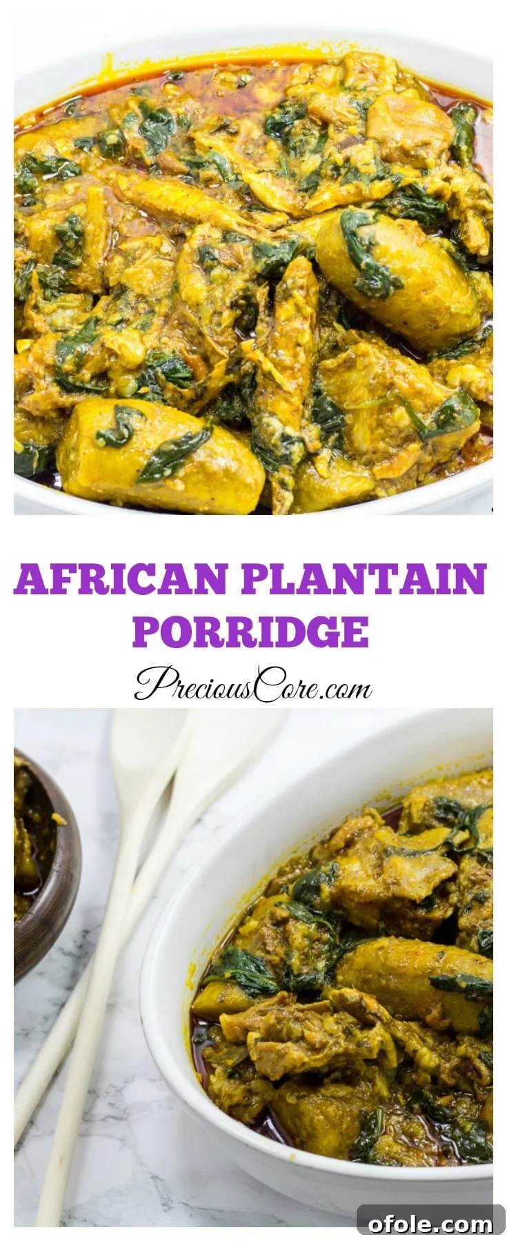 Cameroonian Plantain Porridge: A Traditional Born House and Turning Planti Recipe 3 A delicious one-pot African plantain dish - perfect for a quick and satisfying dinner!