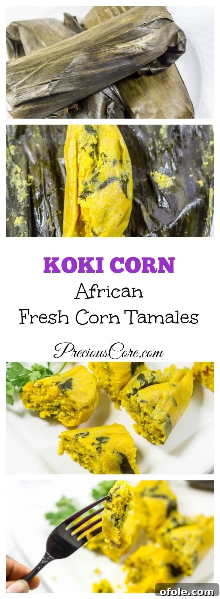 Koki Golden Corn 8 The best koki corn recipe - fresh corn tamales