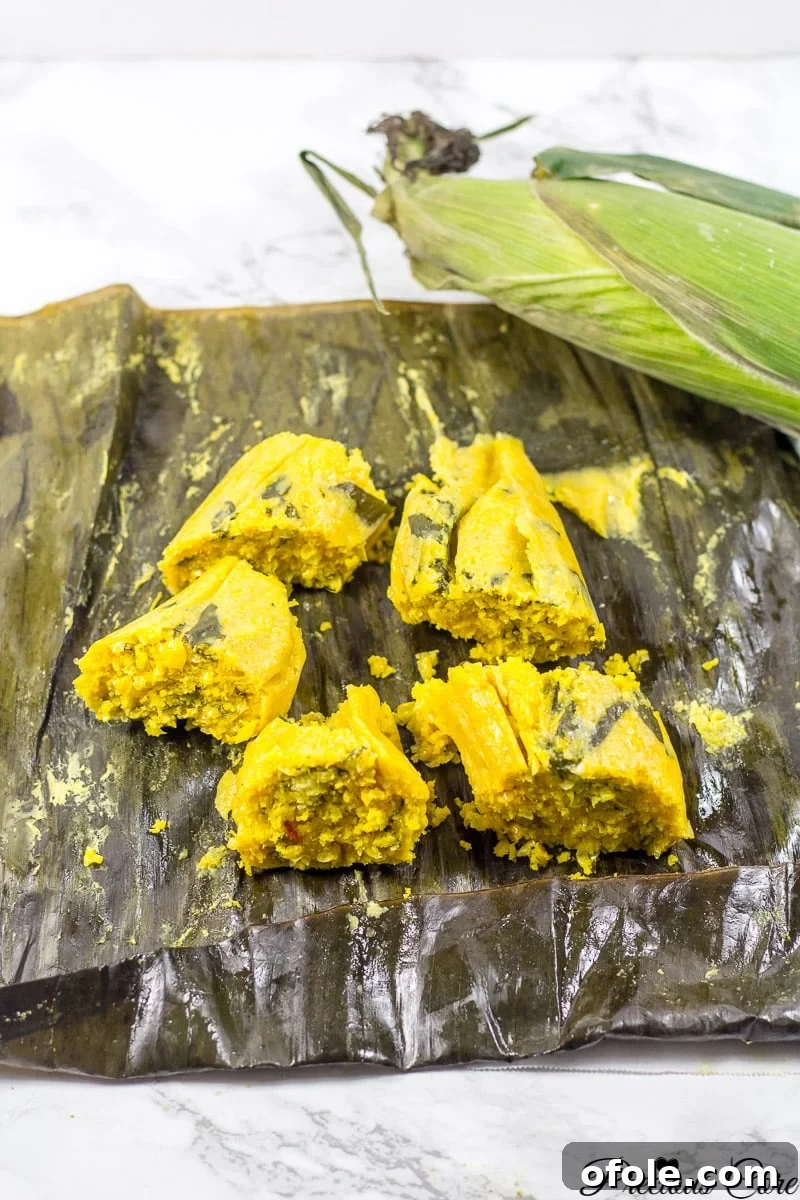 Koki Golden Corn 4 Authentic African Fresh Corn Tamales: A Vegan Delight