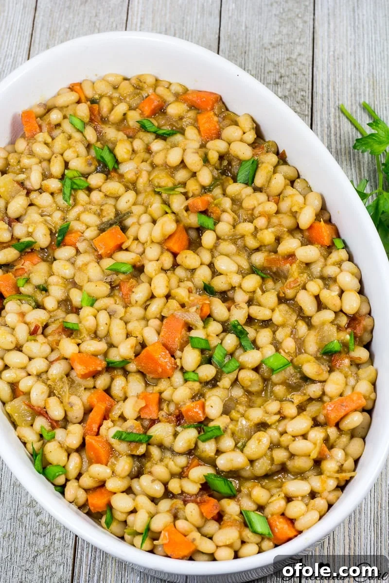 Wholesome White Bean Pot 2 stewed white beans