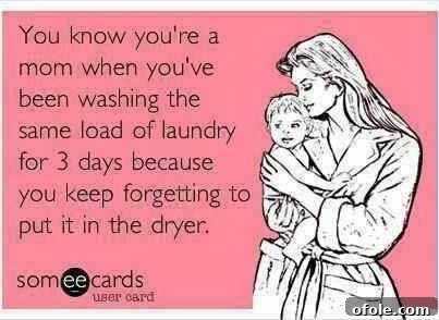 15 Relatable Memes That Perfectly Capture My Mom Life 12 Funny meme about the never-ending struggle with laundry for busy parents
