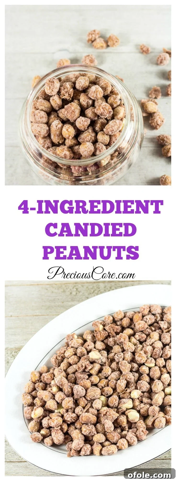 Homemade Candied Peanuts 7 Best Ever Candied Peanuts Recipe - Precious Core: A vibrant image of the finished snack.