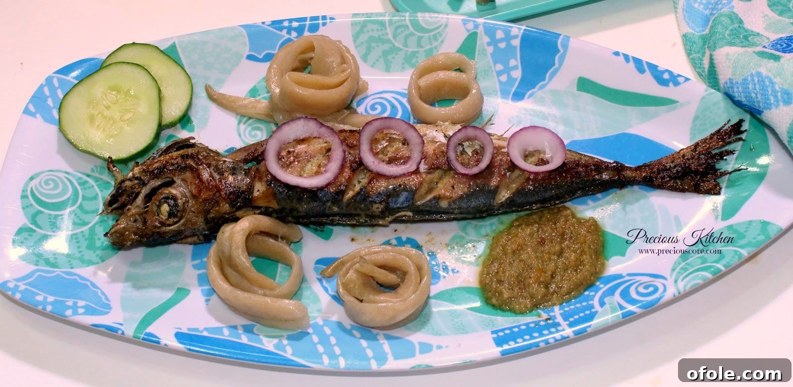 Stovetop Grilled Fish Cameroon How to make roasted fish at home without charcoal