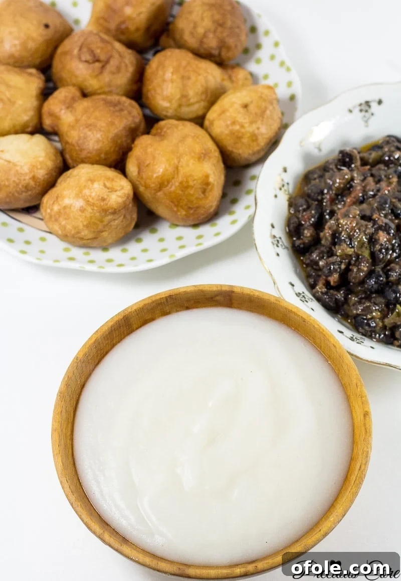 Close-up of a bowl of creamy, warm pap, perfectly sweetened and ready to be enjoyed as a comforting meal.