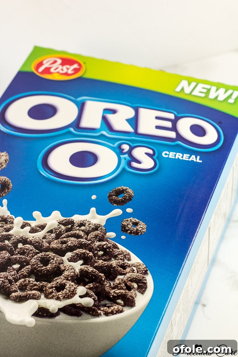 Fast & Fresh Berry Parfait for Busy Mornings 4 Close-up of Oreo O's cereal, emphasizing its return to the market.