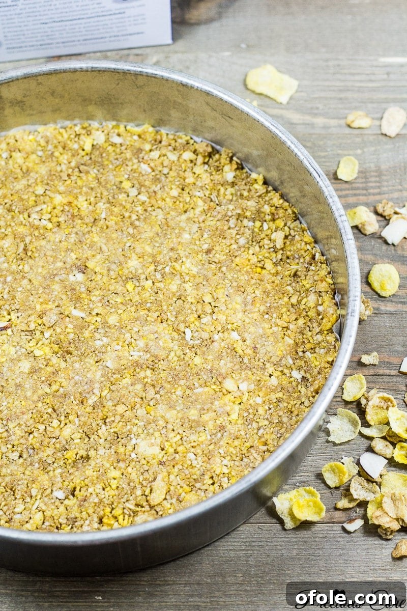 The Cereal-Crusted Breakfast Pizza 5 Breakfast cereal crust