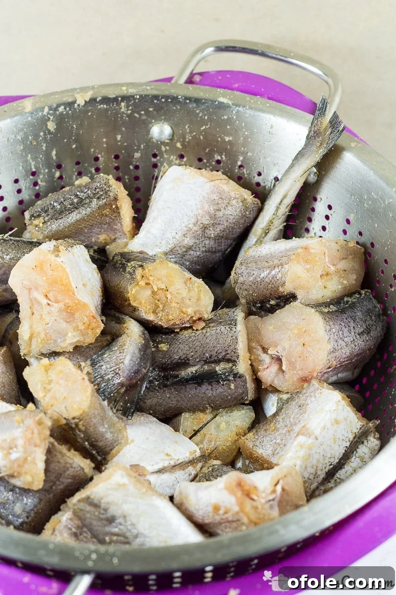 Sweet Chili Glazed Fish 3 Seasoned fish ready for frying for Nigerian peppered fish recipe.