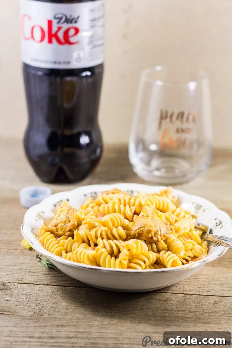 Easy Creamy One-Pot Chicken Macaroni 11 One Pot Pasta and Chicken dinner recipe - Ready to serve