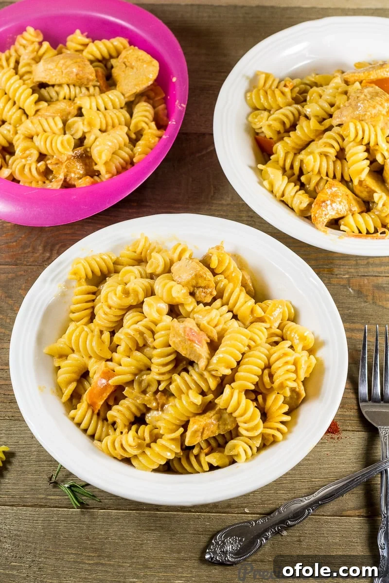 Easy Creamy One-Pot Chicken Macaroni 3 One Pot Pasta and Chicken Dinner - Loved by kids